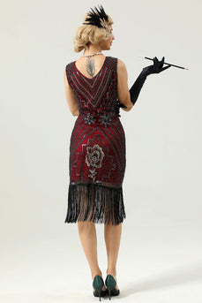 Ärmellose 1920er Jahre Gatsby Kleid