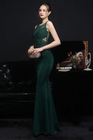 Laden Sie das Bild in den Galerie-Viewer, Aprikosen langes Abendkleid