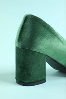 Laden Sie das Bild in den Galerie-Viewer, Frauen Chunky Block hohe Absätze