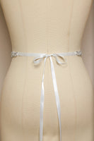 Laden Sie das Bild in den Galerie-Viewer, Weißer Gürtel mit Rhinstone