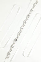 Laden Sie das Bild in den Galerie-Viewer, Weißer Gürtel mit Rhinstone