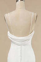 Laden Sie das Bild in den Galerie-Viewer, Meerjungfrau Boho Brautkleid mit Rüschen