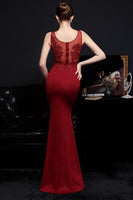 Laden Sie das Bild in den Galerie-Viewer, Aprikosen langes Abendkleid