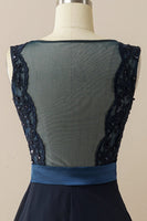 Laden Sie das Bild in den Galerie-Viewer, Applique langes Ballkleid