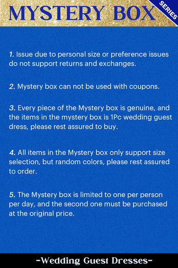 ZAPAKA MYSTERY BOX 1 x Kleid für Hochzeitsgäste