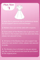 Laden Sie das Bild in den Galerie-Viewer, ZAPAKA MYSTERY BOX 1 x Übergröße Kleid