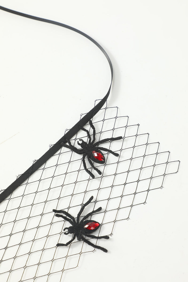 Laden Sie das Bild in den Galerie-Viewer, Schwarzes Mesh Halloween Stirnband