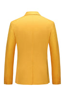 Laden Sie das Bild in den Galerie-Viewer, Fuchsia Doppelreiher 2 Stück Abschlussball Herren Anzüge