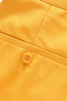 Laden Sie das Bild in den Galerie-Viewer, Fuchsia Doppelreiher 2 Stück Abschlussball Herren Anzüge