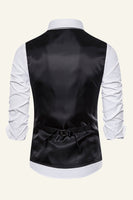 Laden Sie das Bild in den Galerie-Viewer, Revers Braune Herren Karoweste