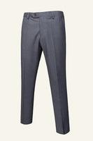 Laden Sie das Bild in den Galerie-Viewer, Schwarz gekerbtes Revers 3-teilige Hochzeit Anzüge