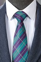 Laden Sie das Bild in den Galerie-Viewer, Graublau gekerbtes Revers Klassisch 3-teiliger Herrenanzug