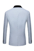 Laden Sie das Bild in den Galerie-Viewer, Biege Dots Jacquard 2-teilige Herren Ballanzüge