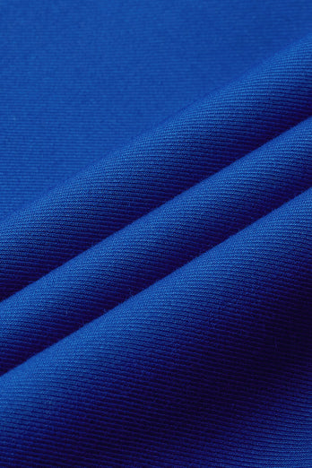 Blaue 2-teilige zweireihige Hochzeitsanzüge für Herren
