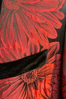 Laden Sie das Bild in den Galerie-Viewer, Glitter Burgunder Jacquard Schal Revers Herren Ballanzüge