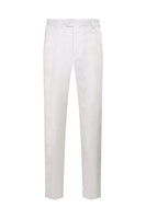 Laden Sie das Bild in den Galerie-Viewer, Weißer Jacquard Zweireiher 2-teilige Herrenanzüge