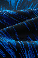 Laden Sie das Bild in den Galerie-Viewer, Gekerbtes Revers und ein Knopf königsblauer Herren Ballblazer