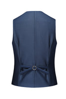 Laden Sie das Bild in den Galerie-Viewer, Gekerbtes Revers mit zwei Knöpfen Schwarze Herren-Ballanzüge