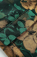 Laden Sie das Bild in den Galerie-Viewer, Grüner Jacquard-Blazer mit gekerbtem Revers für Herren