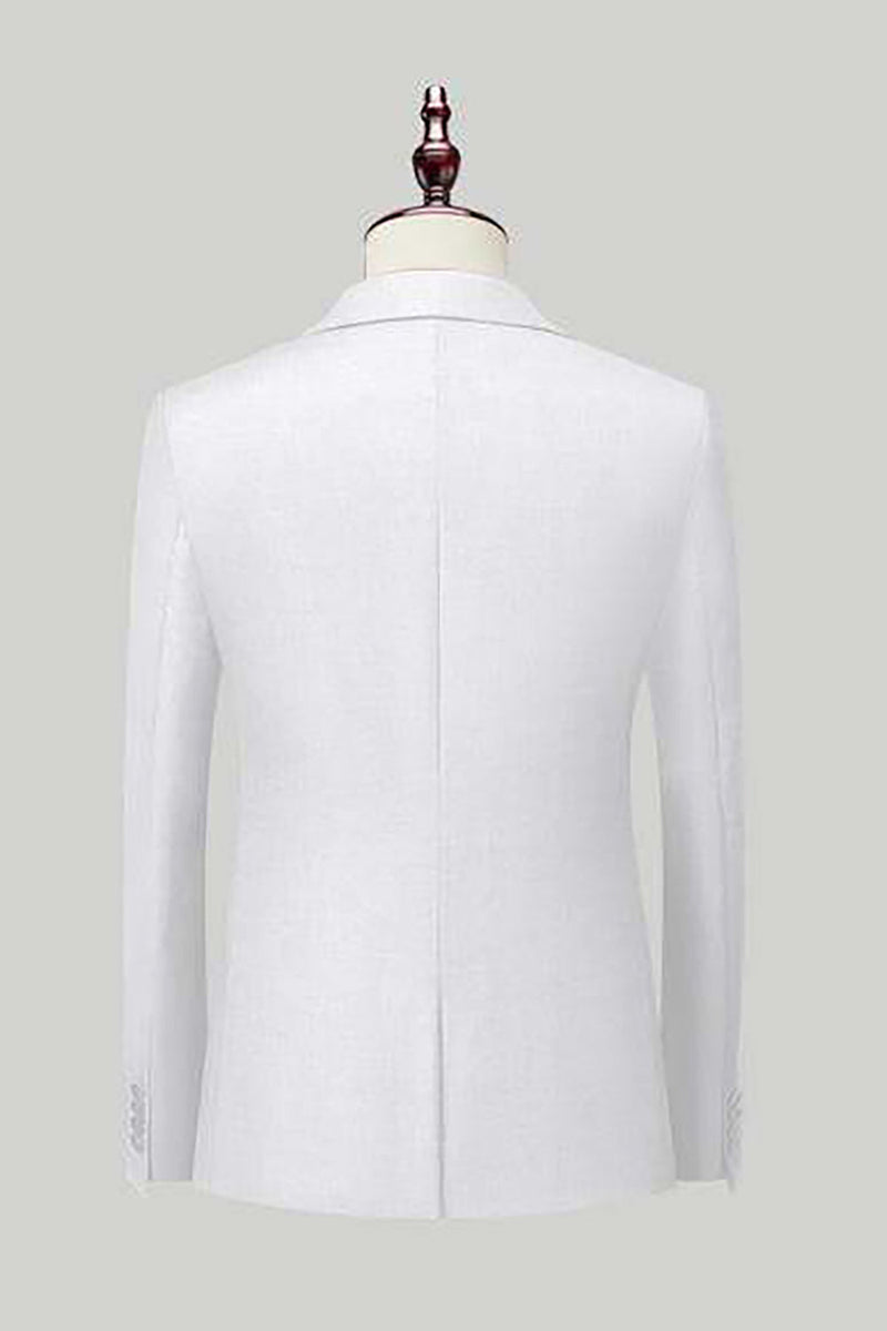 Laden Sie das Bild in den Galerie-Viewer, Schwarze 3-teilige Ein-Knopf Ballanzüge