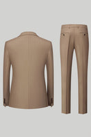 Laden Sie das Bild in den Galerie-Viewer, Schwarz Peak Revers 2-teilige Herrenanzüge