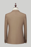 Laden Sie das Bild in den Galerie-Viewer, Schwarz Peak Revers 2-teilige Herrenanzüge