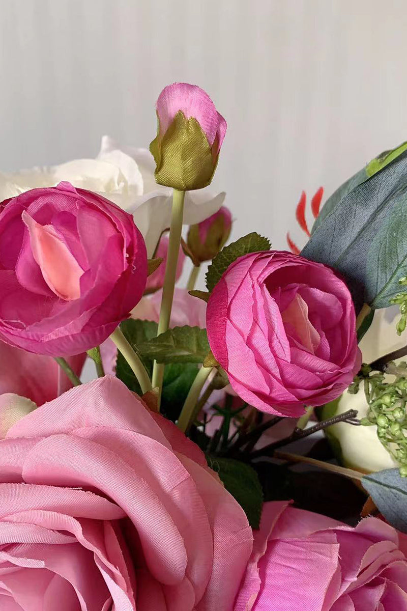 Laden Sie das Bild in den Galerie-Viewer, Blush Strauß Braut Übergabe Blumen (Vase nicht enthalten)