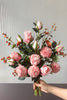 Laden Sie das Bild in den Galerie-Viewer, Blush Faux Brautjungfer Blumenstrauß