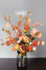 Laden Sie das Bild in den Galerie-Viewer, Orange Faux Braut Handblumen (Vase nicht im Lieferumfang enthalten)