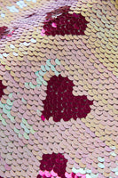 Laden Sie das Bild in den Galerie-Viewer, Rosa Pailletten Schal Revers Herren Blazer