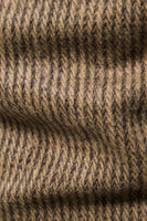 Laden Sie das Bild in den Galerie-Viewer, Khaki Tweed Ein Knopf Kerbiertes Revers Herren Blazer