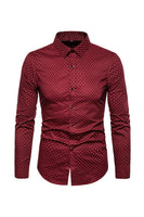 Laden Sie das Bild in den Galerie-Viewer, Fashion Drucken Langarm Herren Übergröße Shirt