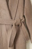 Laden Sie das Bild in den Galerie-Viewer, Khaki Schal Revers Langer Damenmantel mit Gürtel