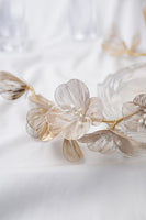 Laden Sie das Bild in den Galerie-Viewer, Champagner Pearl Flowers Stirnband