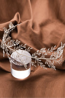 Laden Sie das Bild in den Galerie-Viewer, Sliver Beads Hochzeitsstirnband