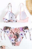 Laden Sie das Bild in den Galerie-Viewer, Grünes Vorderkreuz zweiteilige Bikini-Sets