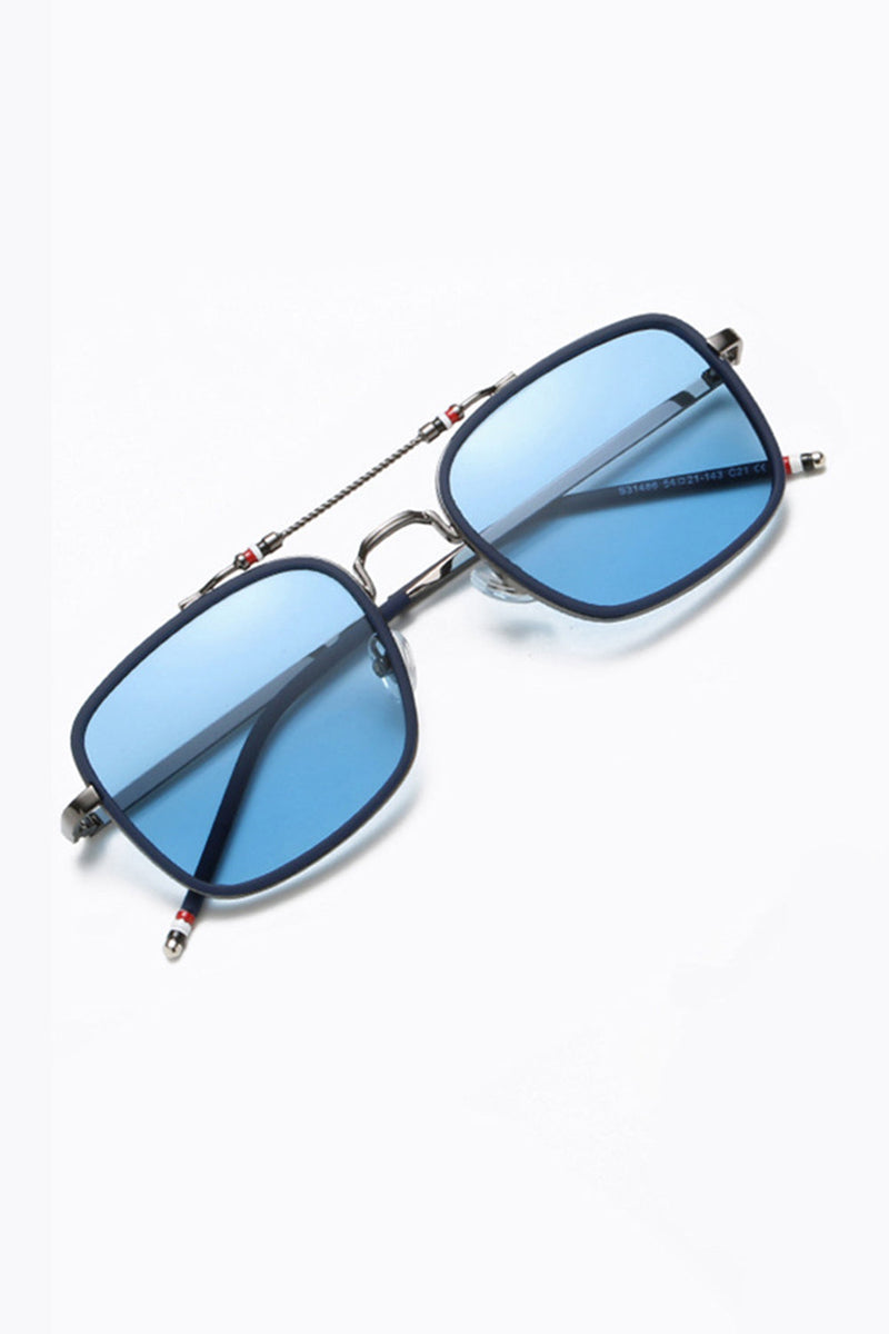 Laden Sie das Bild in den Galerie-Viewer, Mode Metall Hybrid Polarisierte Sonnenbrille