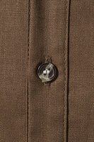 Laden Sie das Bild in den Galerie-Viewer, Schlanke Passform weiße Knöpfe Sommer Herren Tops