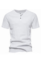 Laden Sie das Bild in den Galerie-Viewer, Tasten Sommer Kurzarm Casual Herren T-Shirt