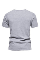 Laden Sie das Bild in den Galerie-Viewer, Tasten Sommer Kurzarm Casual Herren T-Shirt