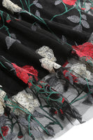 Laden Sie das Bild in den Galerie-Viewer, Fuchsia und schwarzes Vintage Rockabilly Kleid