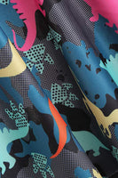 Laden Sie das Bild in den Galerie-Viewer, Zweiteilige grau bedruckte Tankini Badeanzüge