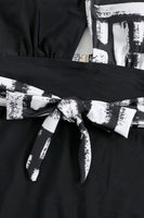 Laden Sie das Bild in den Galerie-Viewer, Neckholder Einteilige grüne Badebekleidung mit hoher Taille