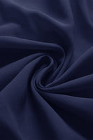 Laden Sie das Bild in den Galerie-Viewer, Burgunderrotes Neckholder Tüll Vintage Kleid mit Spitze