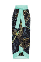 Laden Sie das Bild in den Galerie-Viewer, Grün bedruckte einteilige Strand bademode