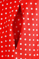 Laden Sie das Bild in den Galerie-Viewer, Neckholder Rotes Polka Dots Rockabilly Kleid