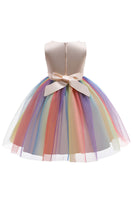 Laden Sie das Bild in den Galerie-Viewer, Glitzernder U-Boot-Ausschnitt Lila Mädchen Kleider