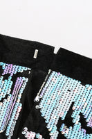 Laden Sie das Bild in den Galerie-Viewer, Lila Pailletten Herren Zweiteiler Anzug Schal Revers Ein-Knopf Smoking