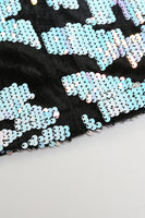 Laden Sie das Bild in den Galerie-Viewer, Lila Pailletten Herren Zweiteiler Anzug Schal Revers Ein-Knopf Smoking