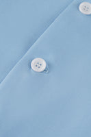 Laden Sie das Bild in den Galerie-Viewer, Hellblauer Einreih-Schal Revers Herren Anzug Weste